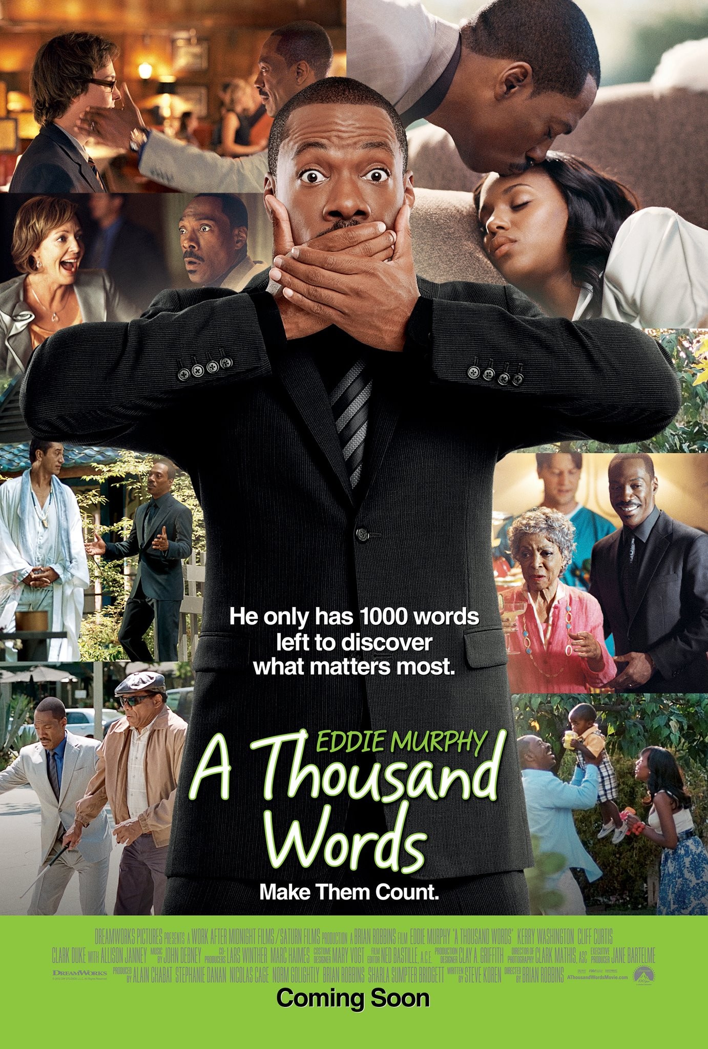 Mega Sized Movie Poster Image for A Thousand Words (#2 of 2)