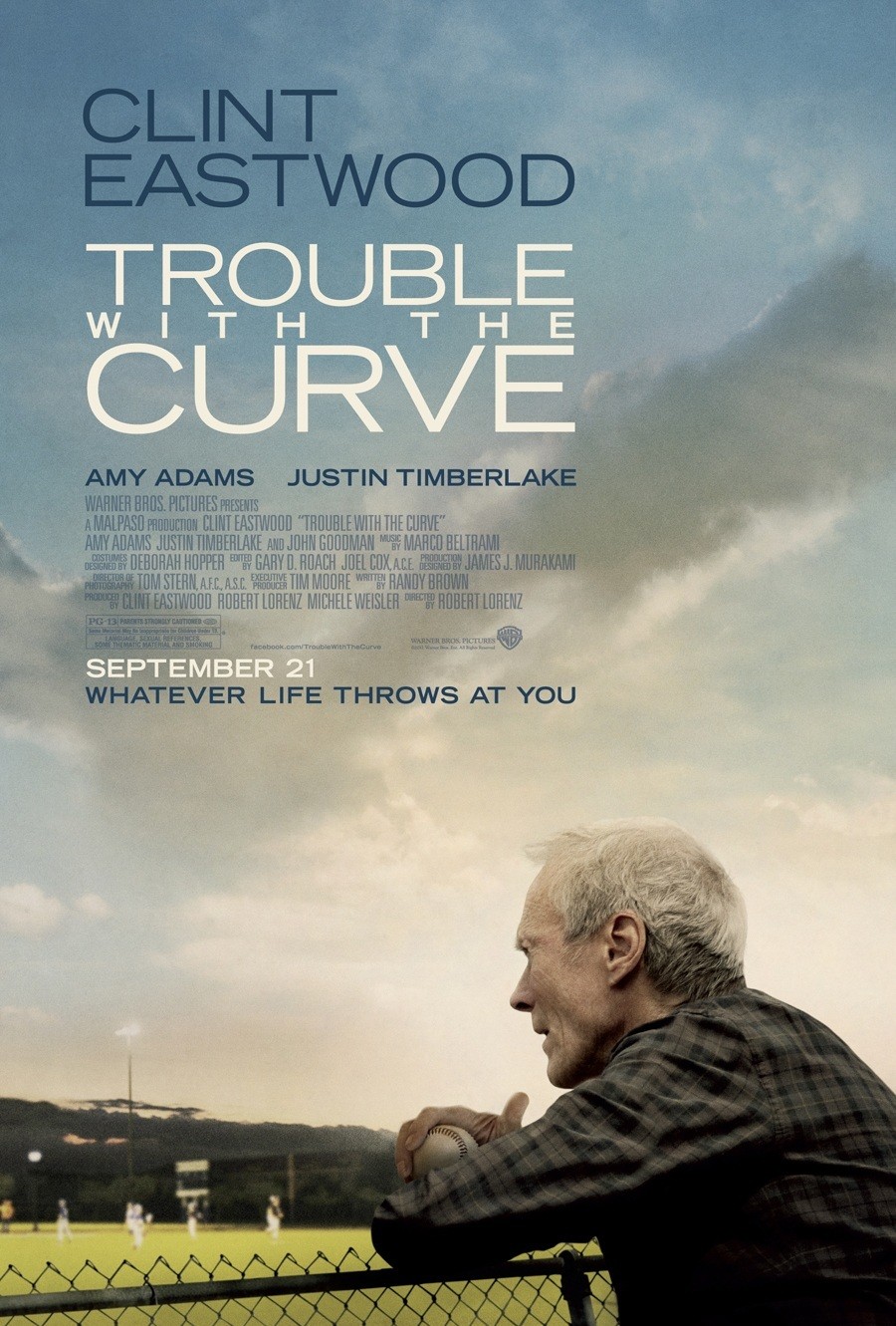 Extra Large Movie Poster Image for Trouble with the Curve (#1 of 3)