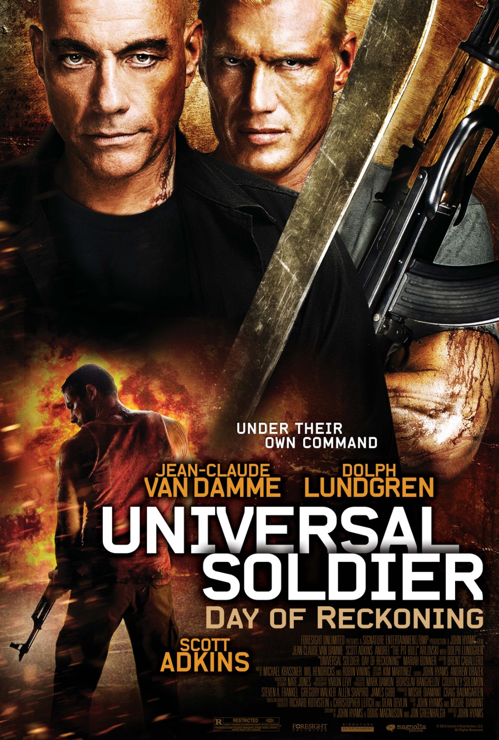 Extra Large Movie Poster Image for Universal Soldier: Day of Reckoning (#1 of 5)