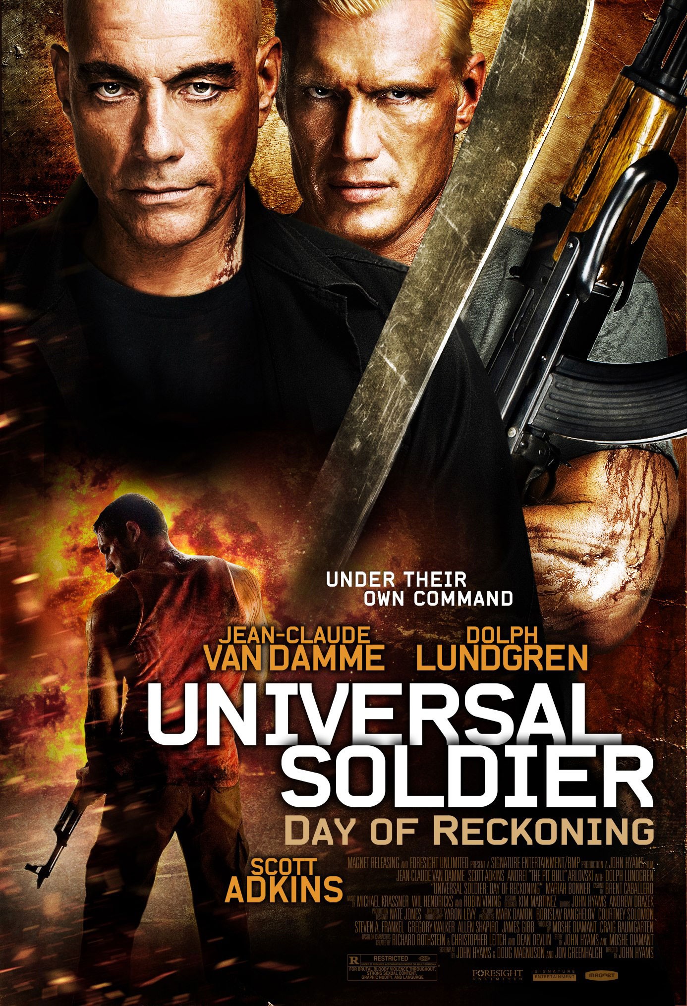 Mega Sized Movie Poster Image for Universal Soldier: Day of Reckoning
