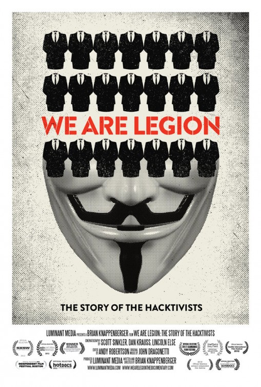 We Are Legion: The Story of the Hacktivists Movie Poster