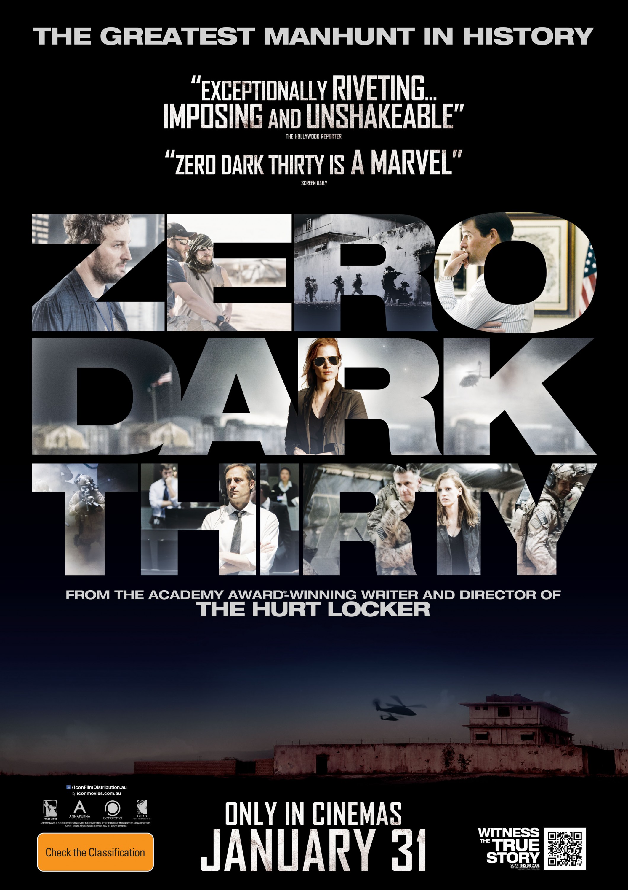 Mega Sized Movie Poster Image for Zero Dark Thirty (#5 of 8)