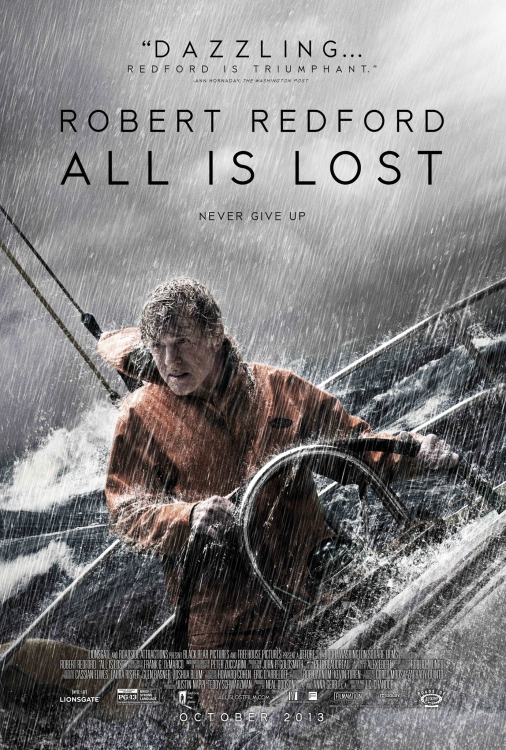 Extra Large Movie Poster Image for All Is Lost (#1 of 6)