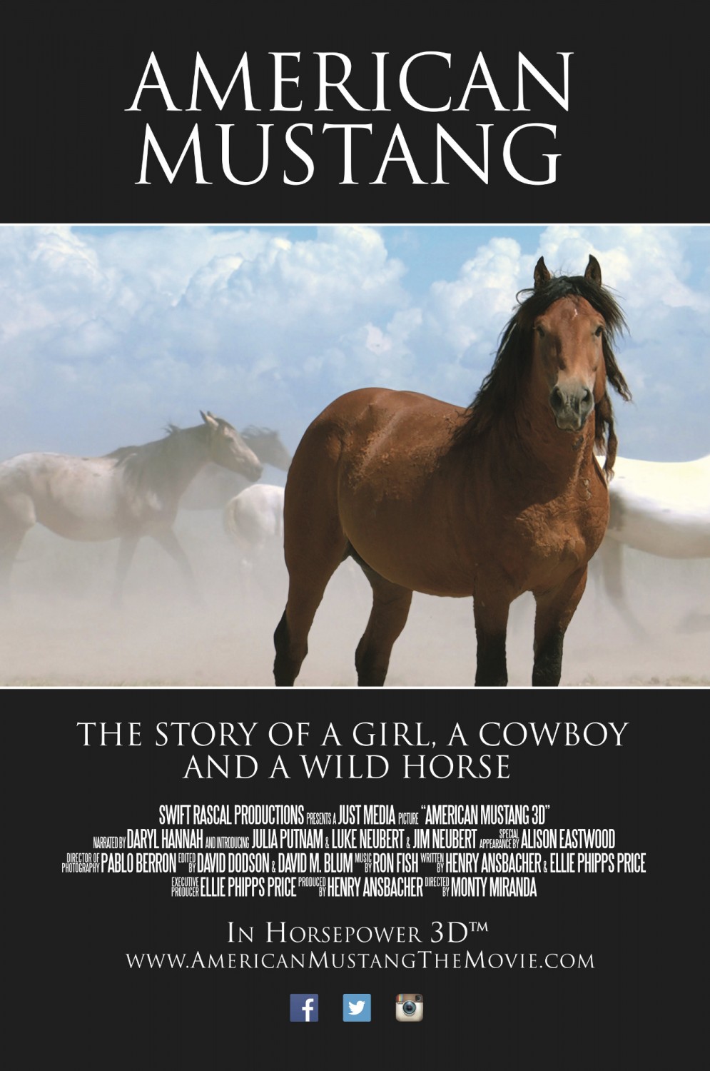 Extra Large Movie Poster Image for American Mustang 