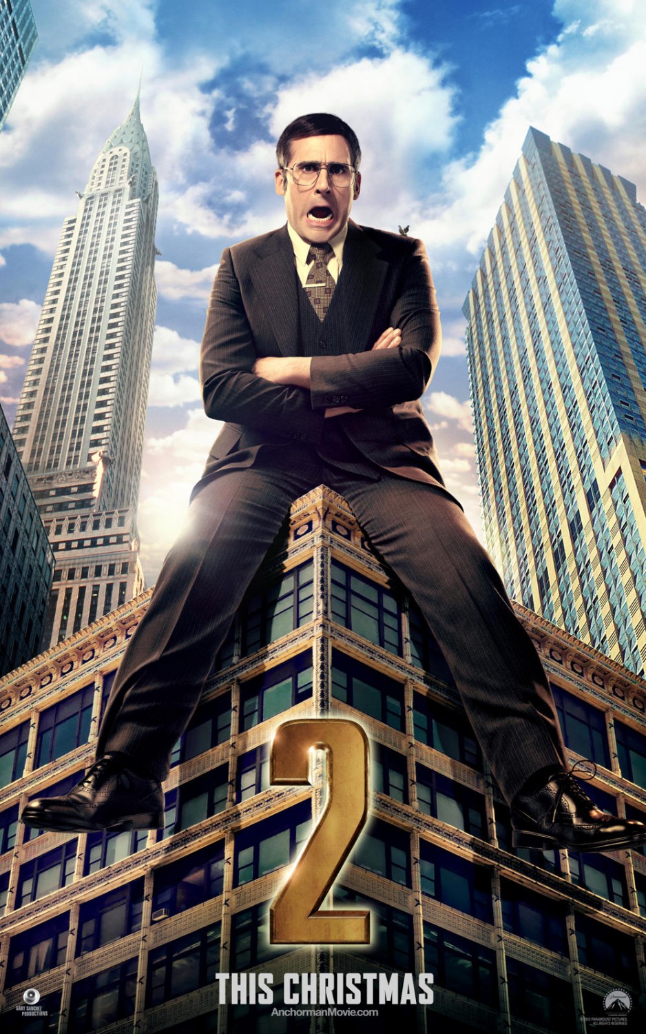 Extra Large Movie Poster Image for Anchorman 2 (#4 of 14)