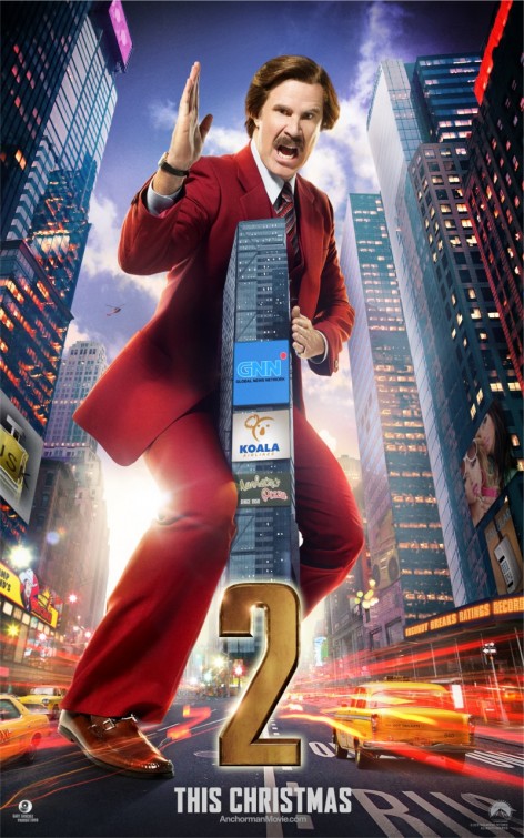 Anchorman 2 Movie Poster