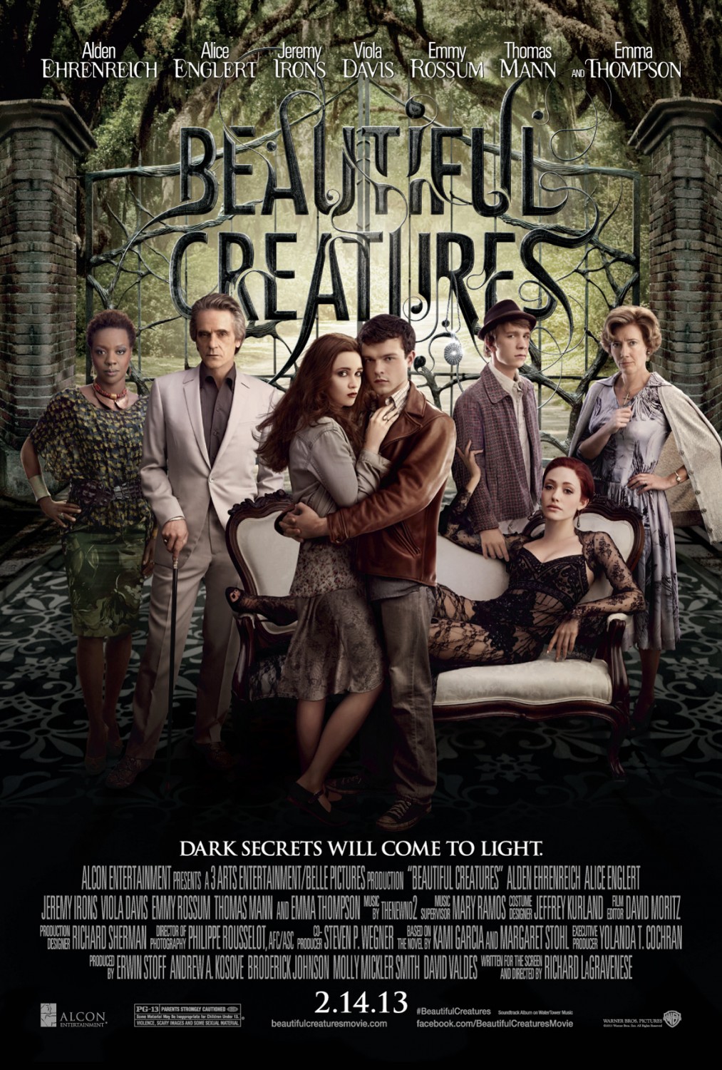 Extra Large Movie Poster Image for Beautiful Creatures (#3 of 14)