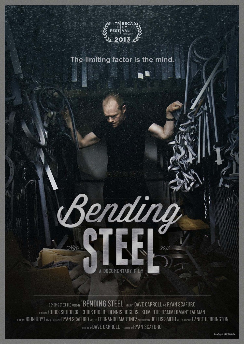 Extra Large Movie Poster Image for Bending Steel 