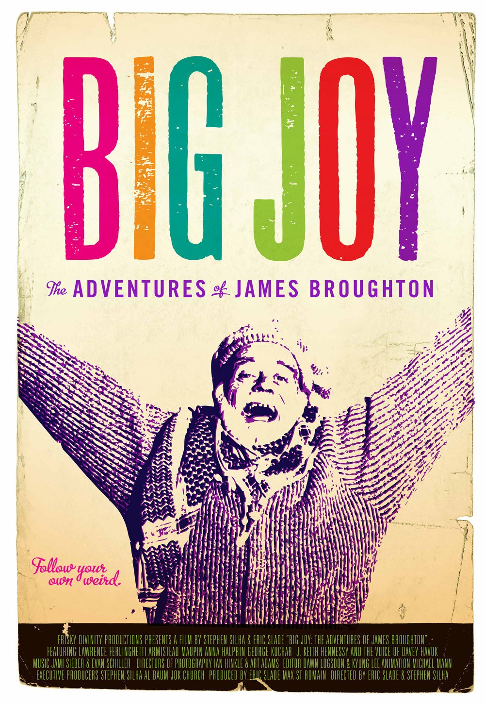 Extra Large Movie Poster Image for Big Joy: The Adventures of James Broughton (#1 of 2)
