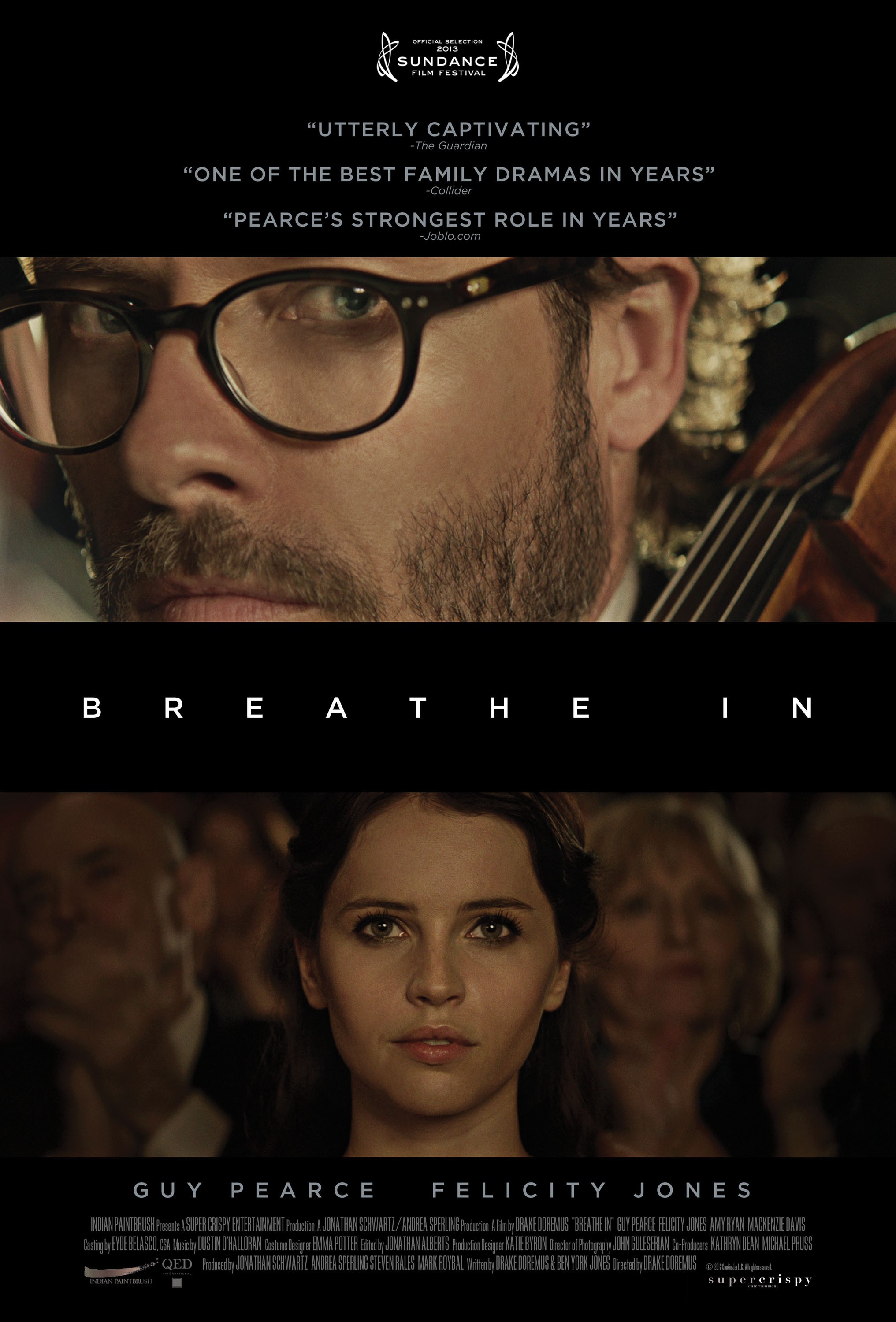 Mega Sized Movie Poster Image for Breathe In