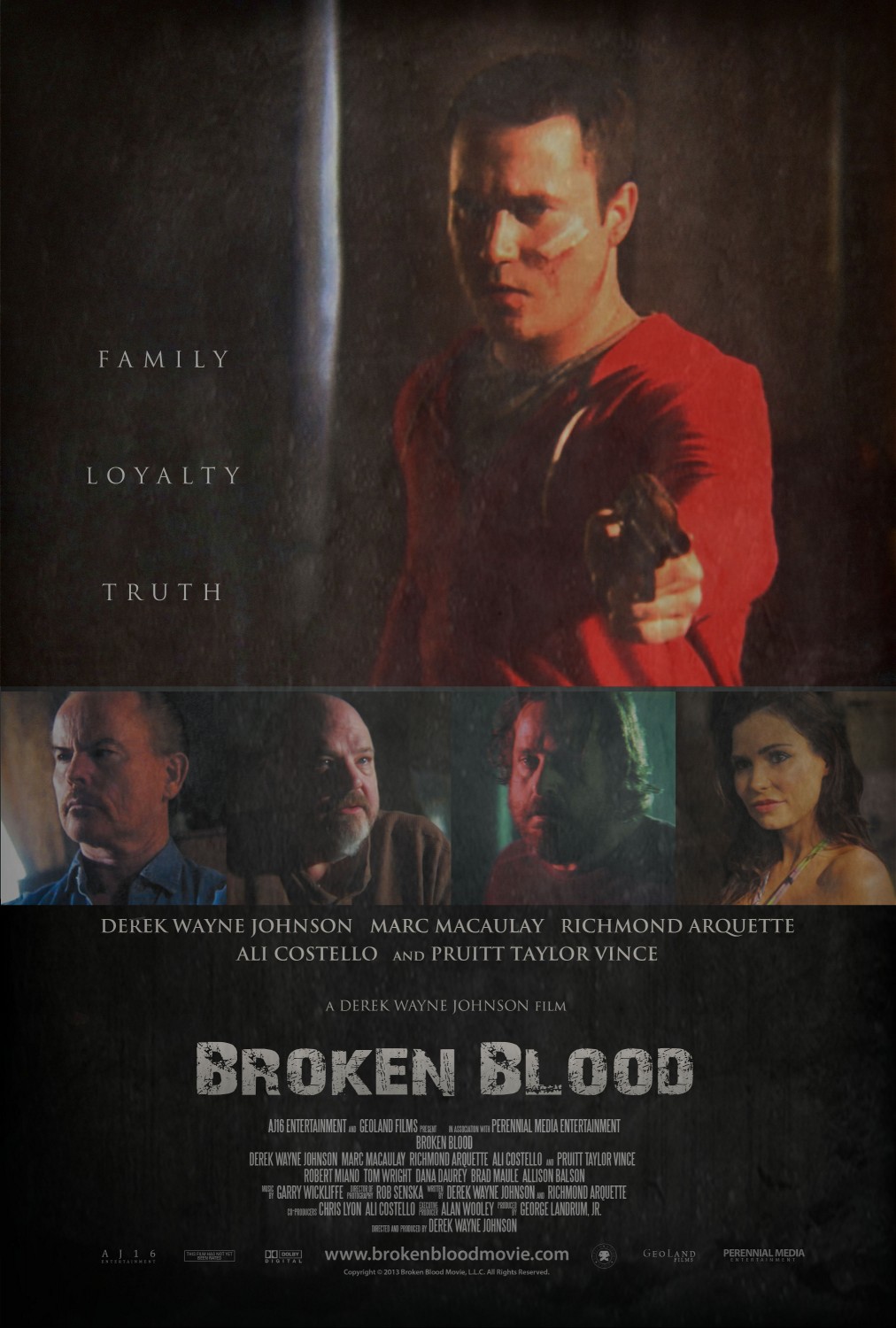 Extra Large Movie Poster Image for Broken Blood 