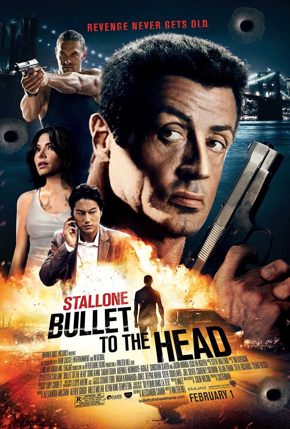 Extra Large Movie Poster Image for Bullet to the Head (#3 of 7)