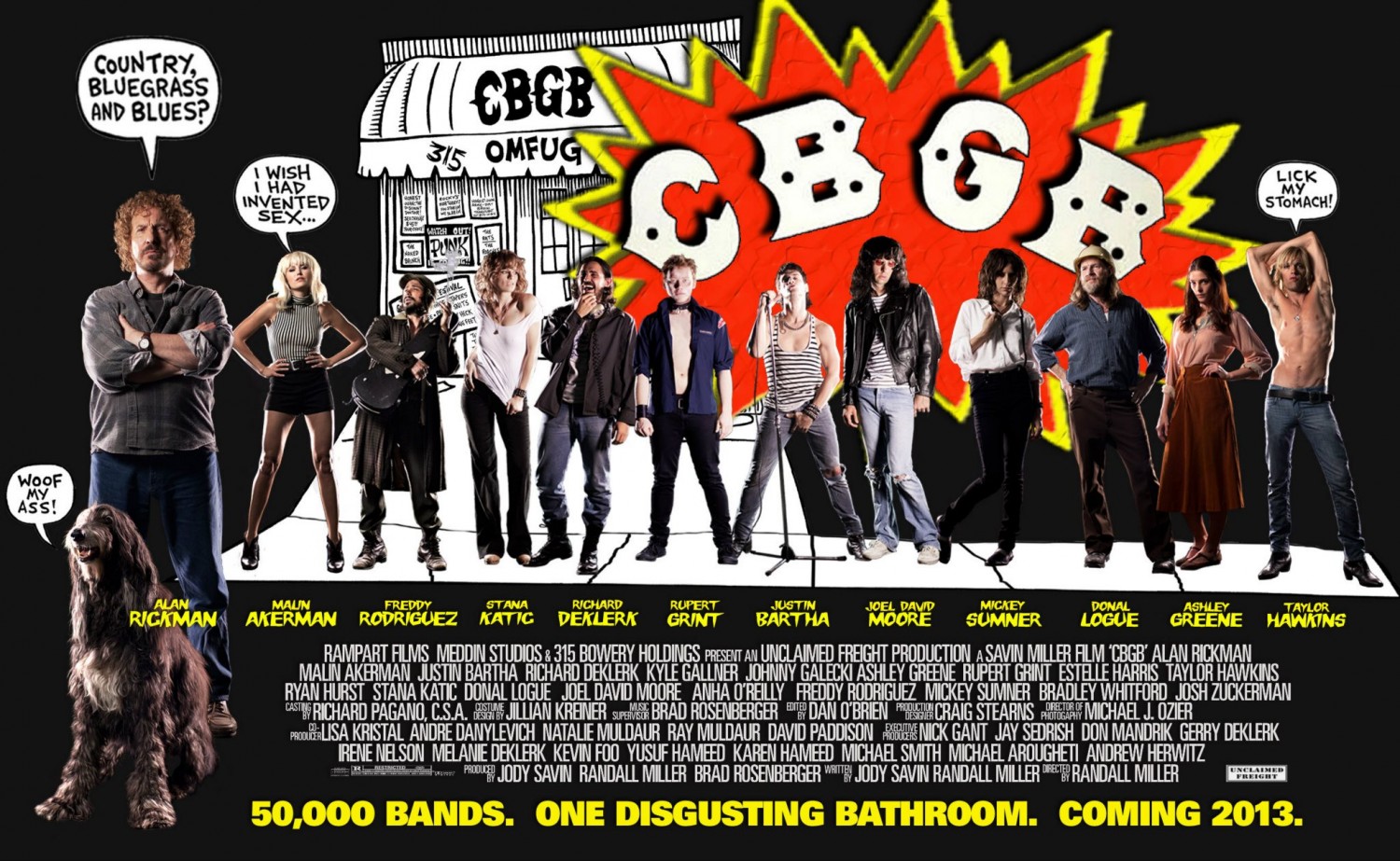Extra Large Movie Poster Image for CBGB (#1 of 11)