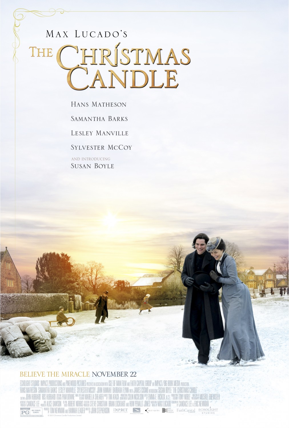 Extra Large Movie Poster Image for The Christmas Candle 