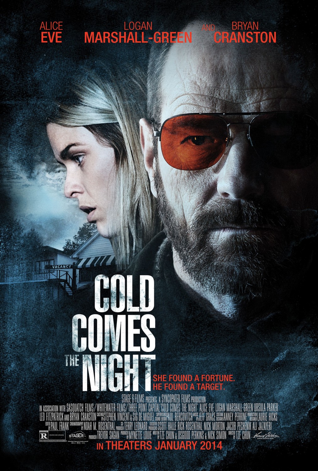 Extra Large Movie Poster Image for Cold Comes the Night (#2 of 2)