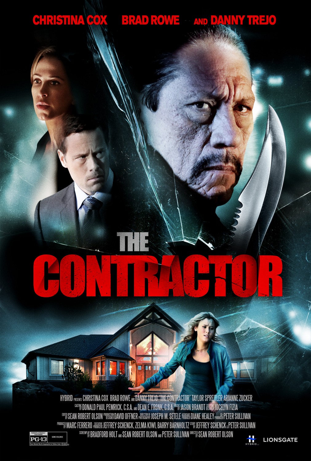 Extra Large Movie Poster Image for The Contractor 