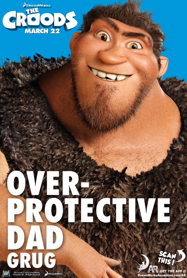 Extra Large Movie Poster Image for The Croods (#3 of 18)
