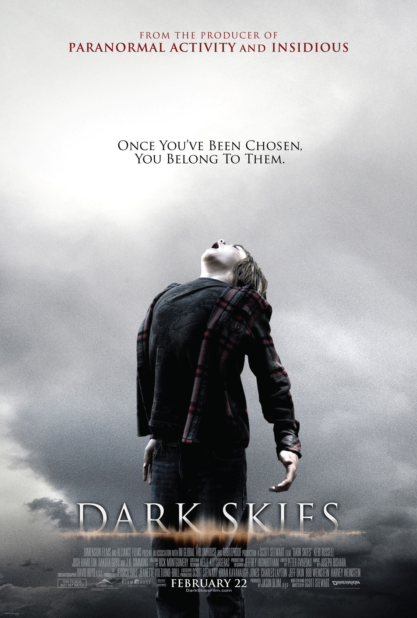 Mega Sized Movie Poster Image for Dark Skies (#1 of 8)