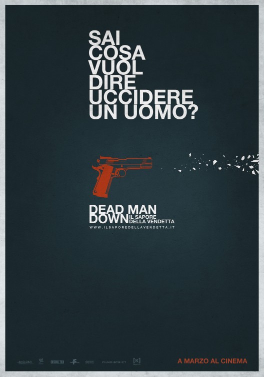 Dead Man Down Movie Poster