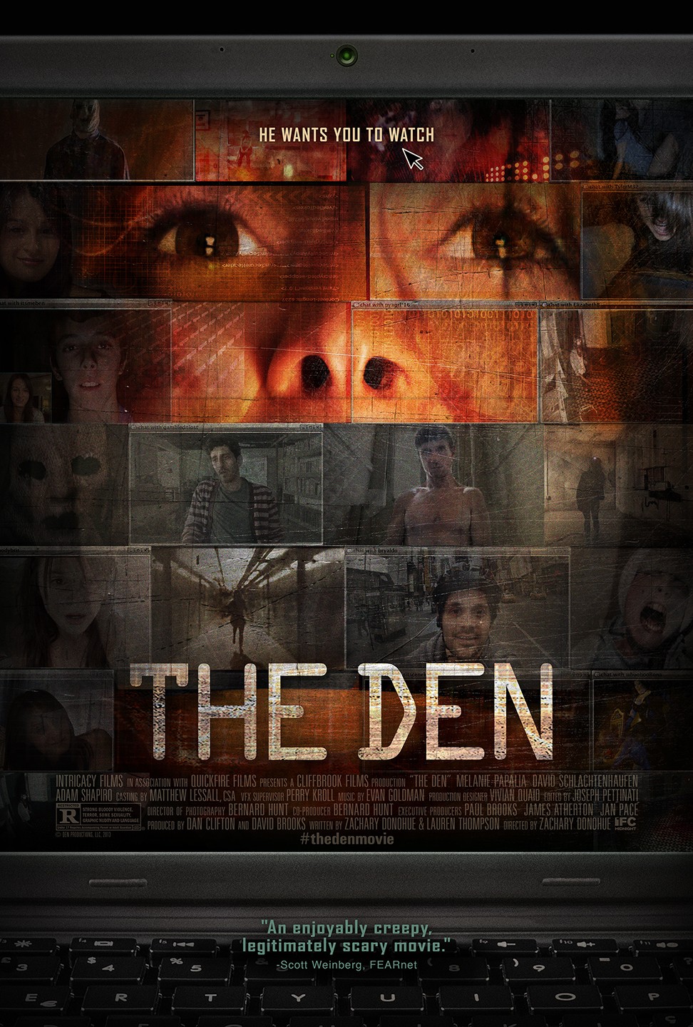 Extra Large Movie Poster Image for The Den (#2 of 2)