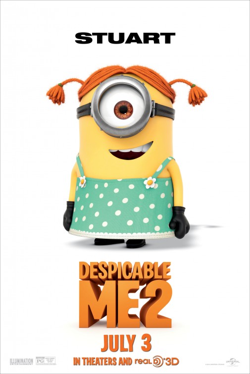 Despicable Me 2 Movie Poster