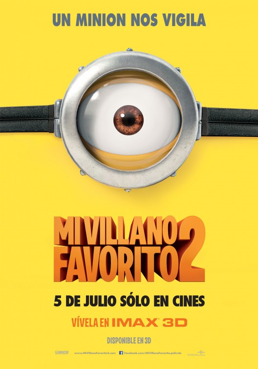 Despicable Me 2 Movie Poster