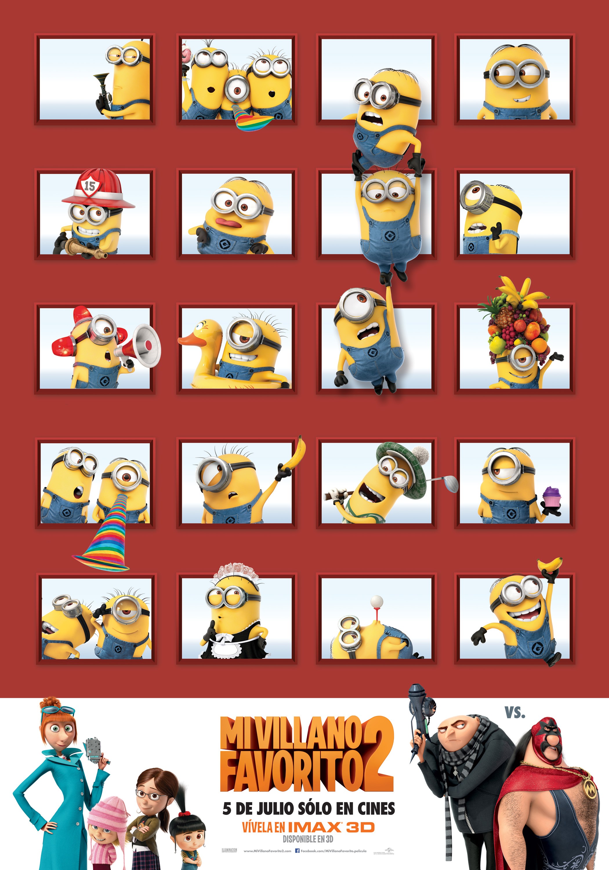 Mega Sized Movie Poster Image for Despicable Me 2 (#26 of 28)