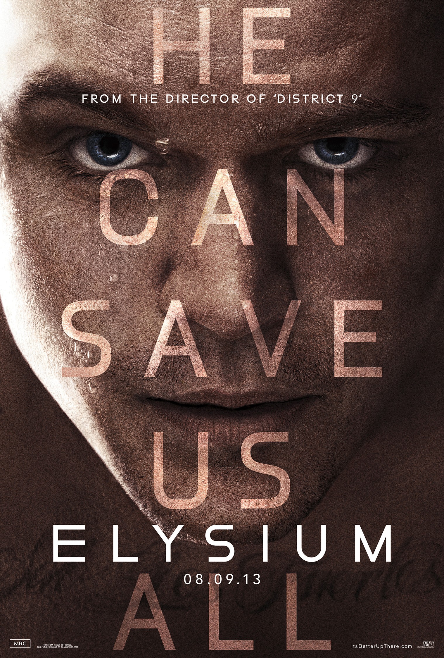 Mega Sized Movie Poster Image for Elysium (#3 of 3)