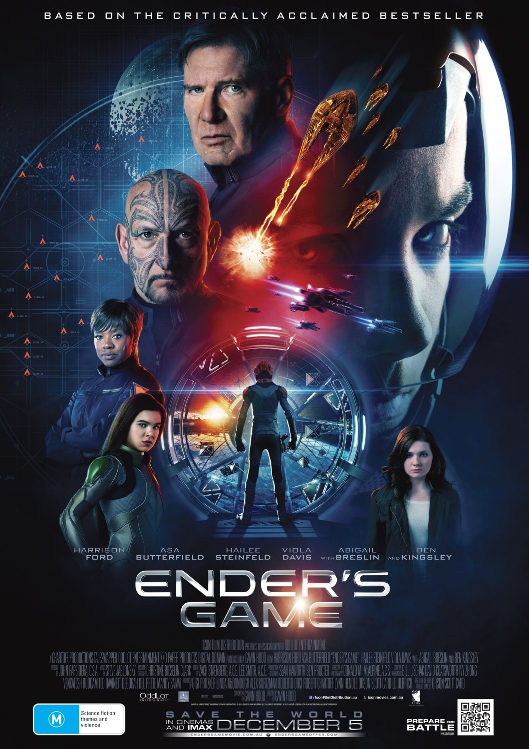 Extra Large Movie Poster Image for Ender's Game (#16 of 26)
