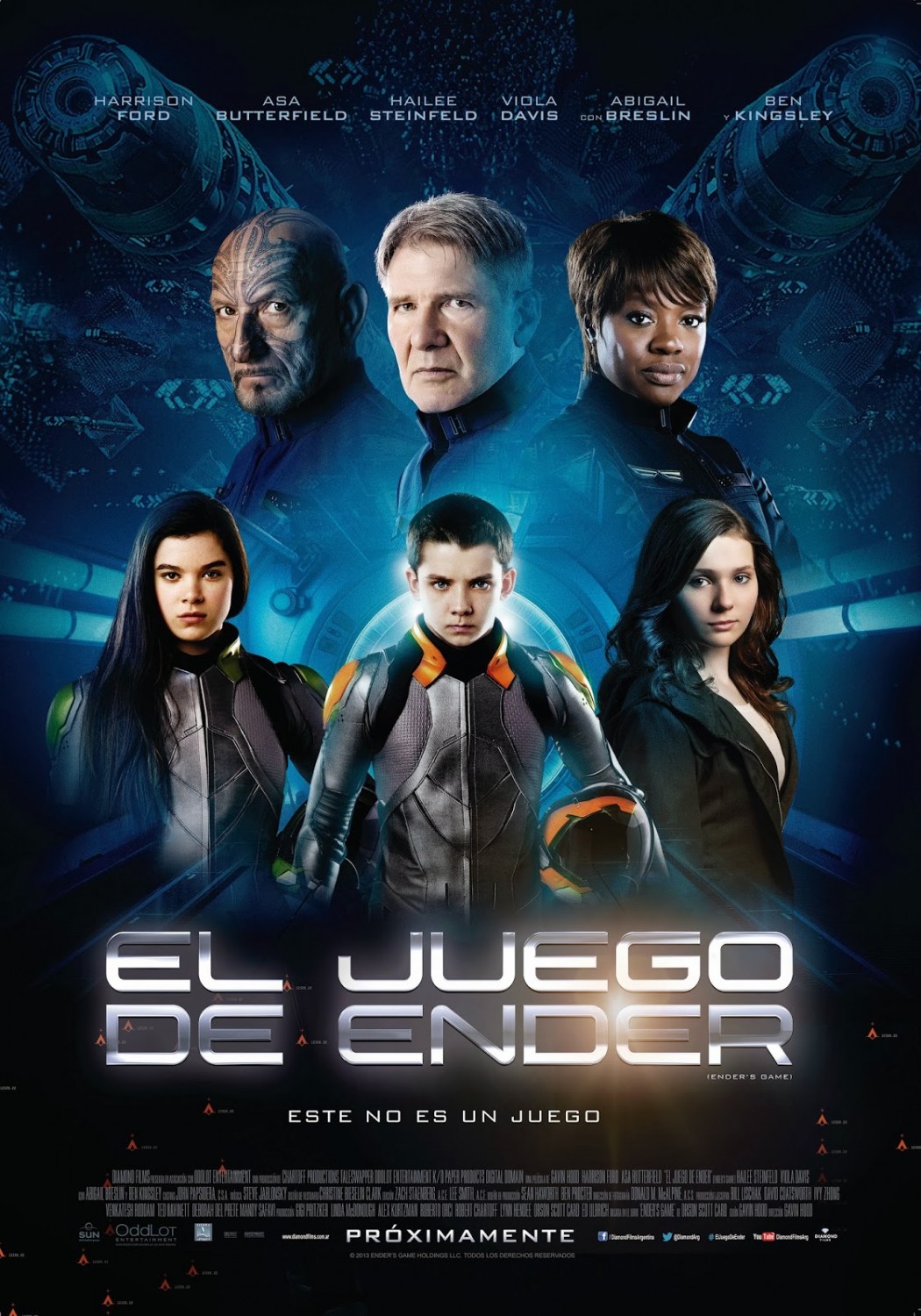Ender's Game (#22 of 26): Extra Large Movie Poster Image - IMP Awards