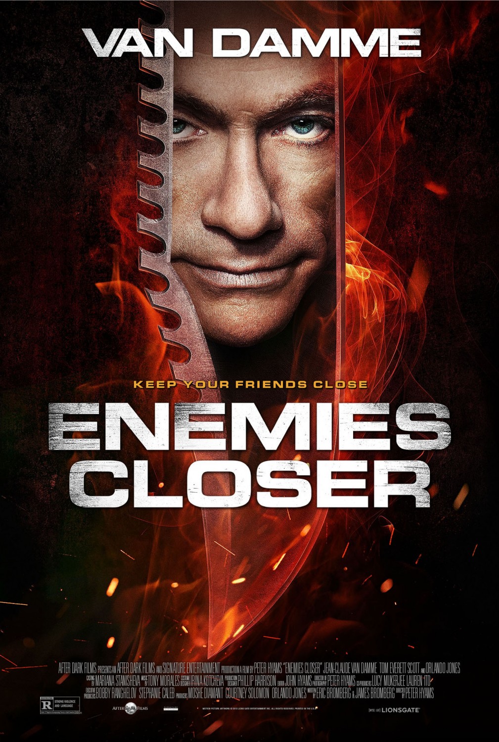 Extra Large Movie Poster Image for Enemies Closer 