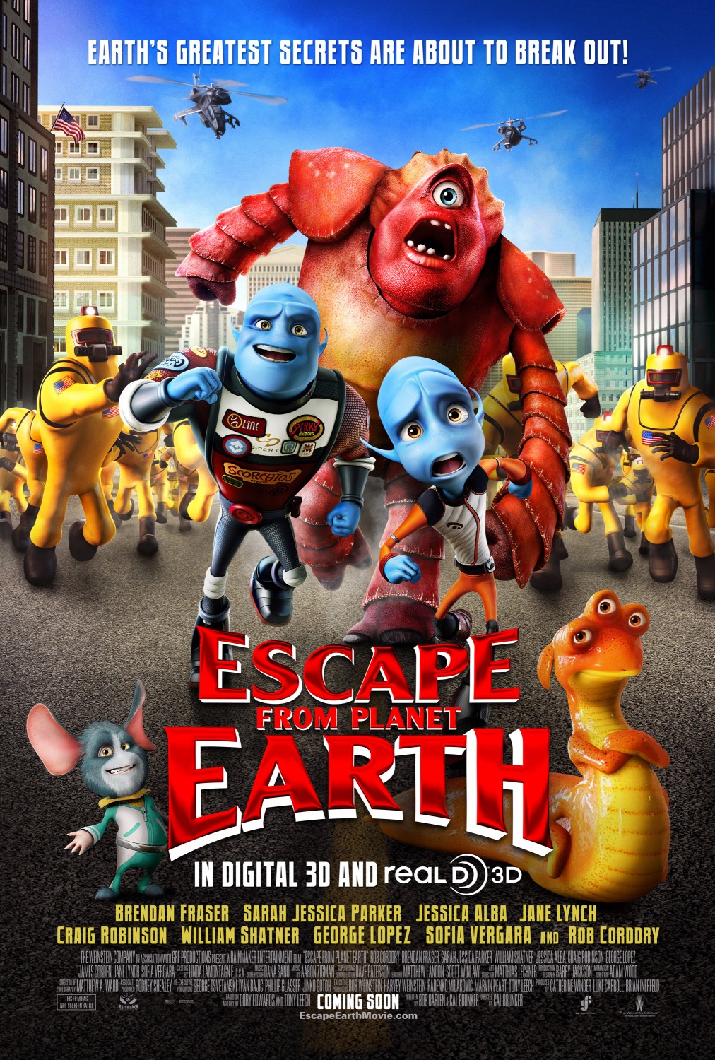 Extra Large Movie Poster Image for Escape from Planet Earth (#2 of 10)