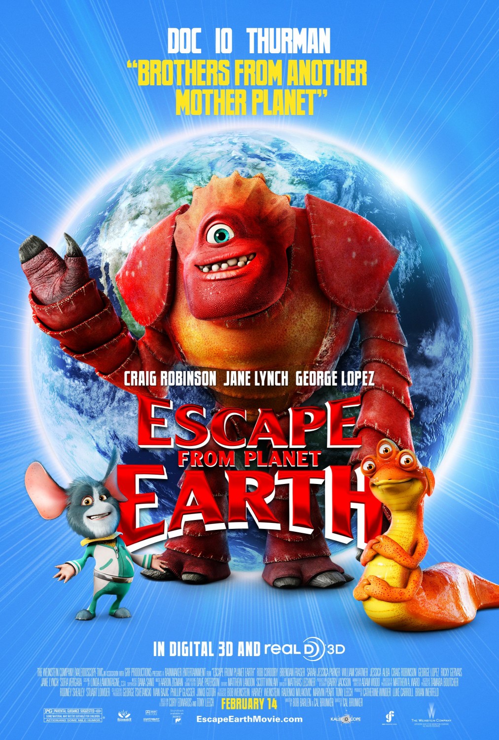 Extra Large Movie Poster Image for Escape from Planet Earth (#3 of 10)
