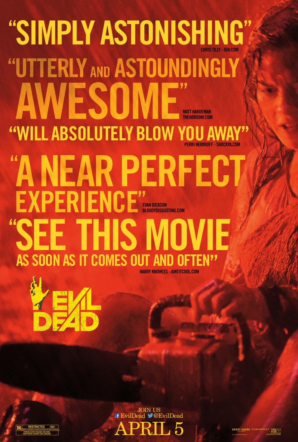 Extra Large Movie Poster Image for Evil Dead (#4 of 5)