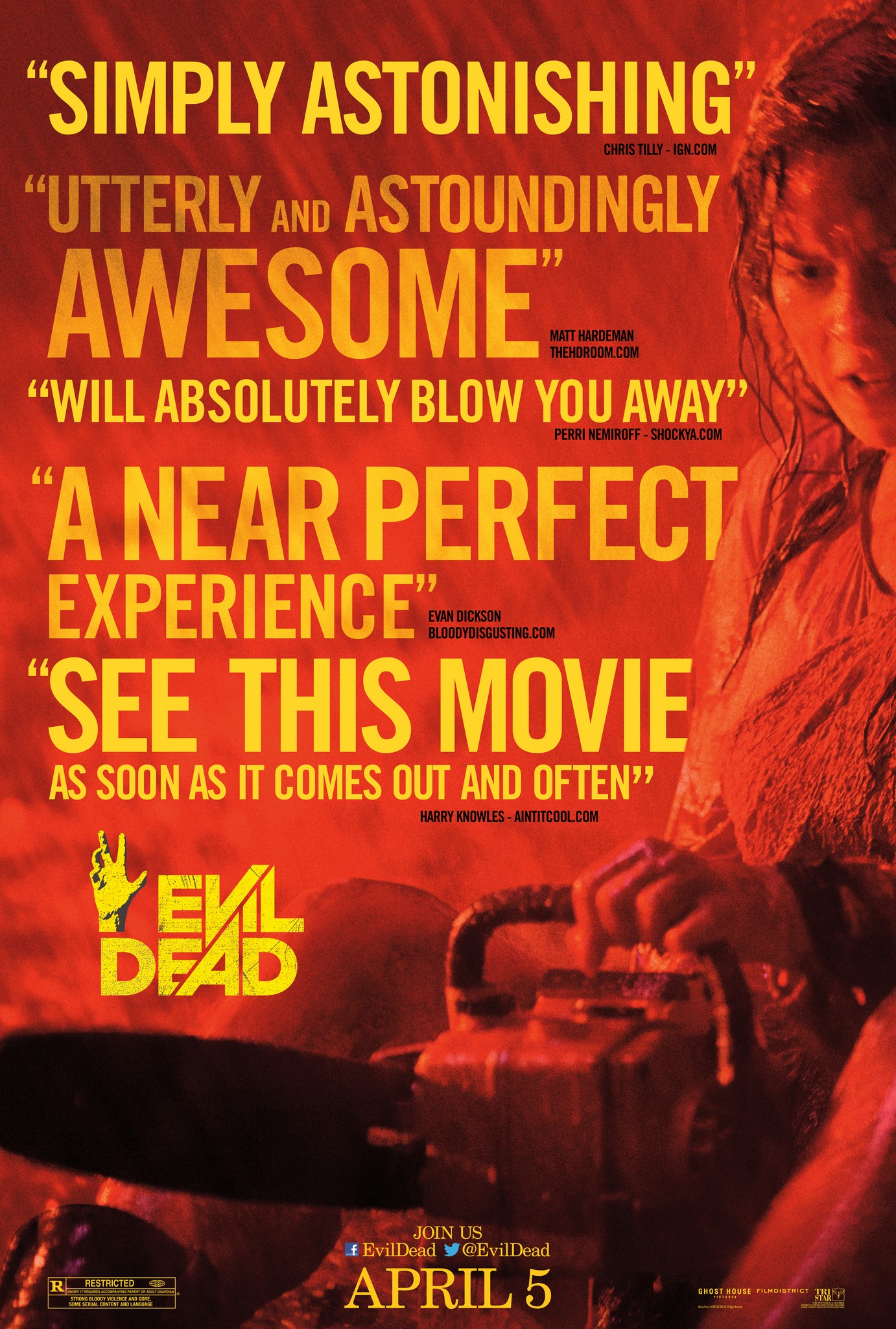 Evil Dead (#3 of 5): Mega Sized Movie Poster Image - IMP Awards