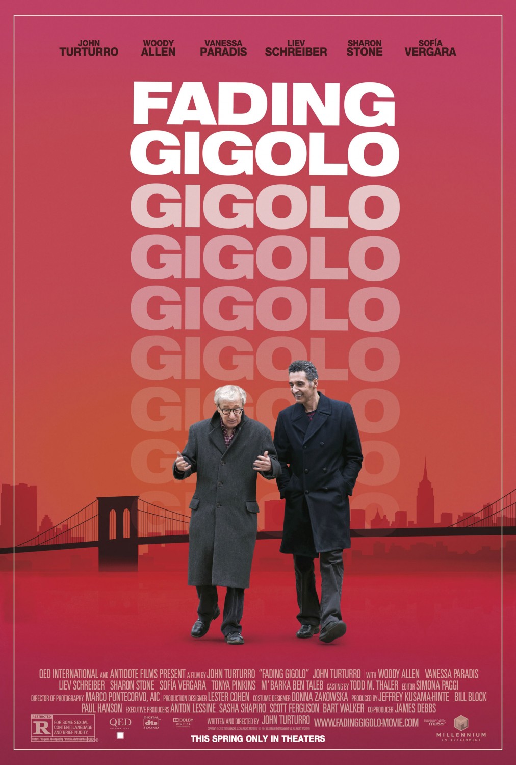 Extra Large Movie Poster Image for Fading Gigolo (#3 of 9)