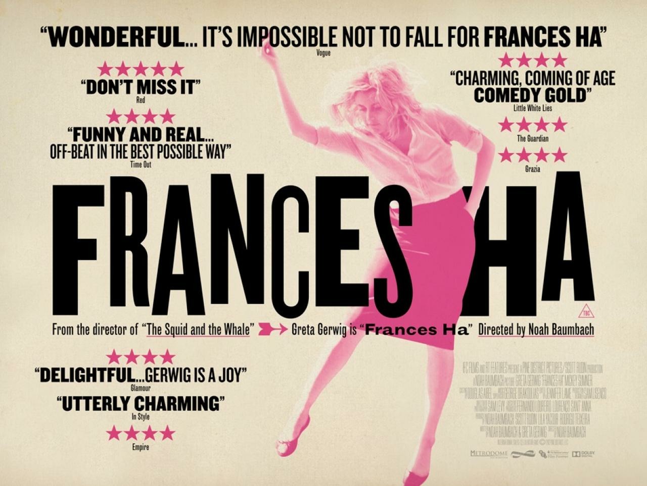 Extra Large Movie Poster Image for Frances Ha (#2 of 4)