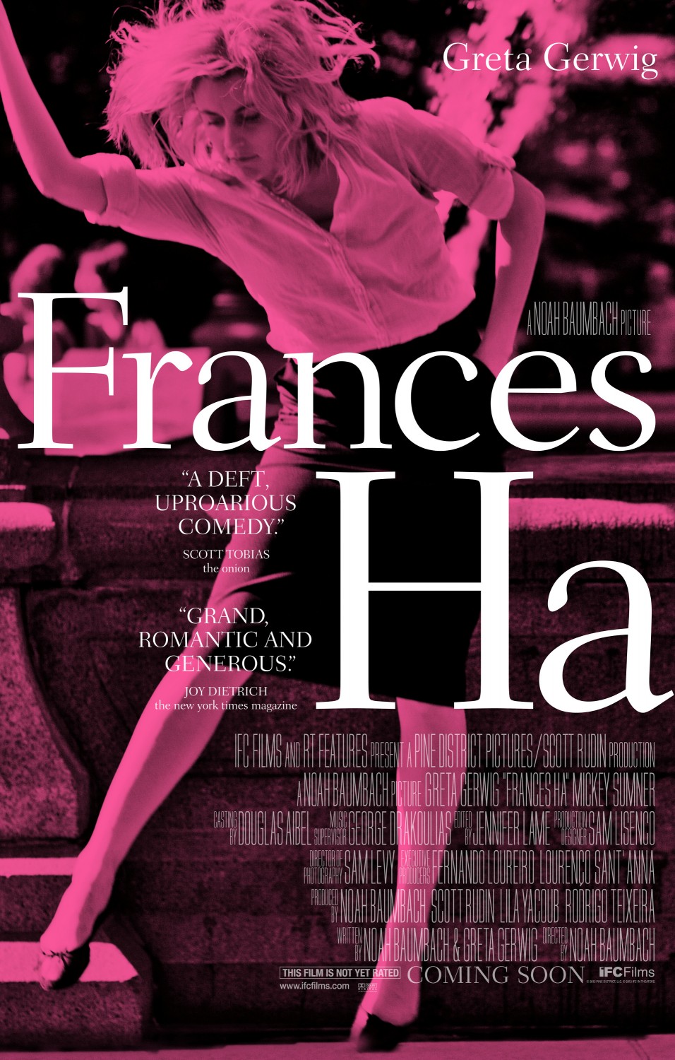 Extra Large Movie Poster Image for Frances Ha (#1 of 4)