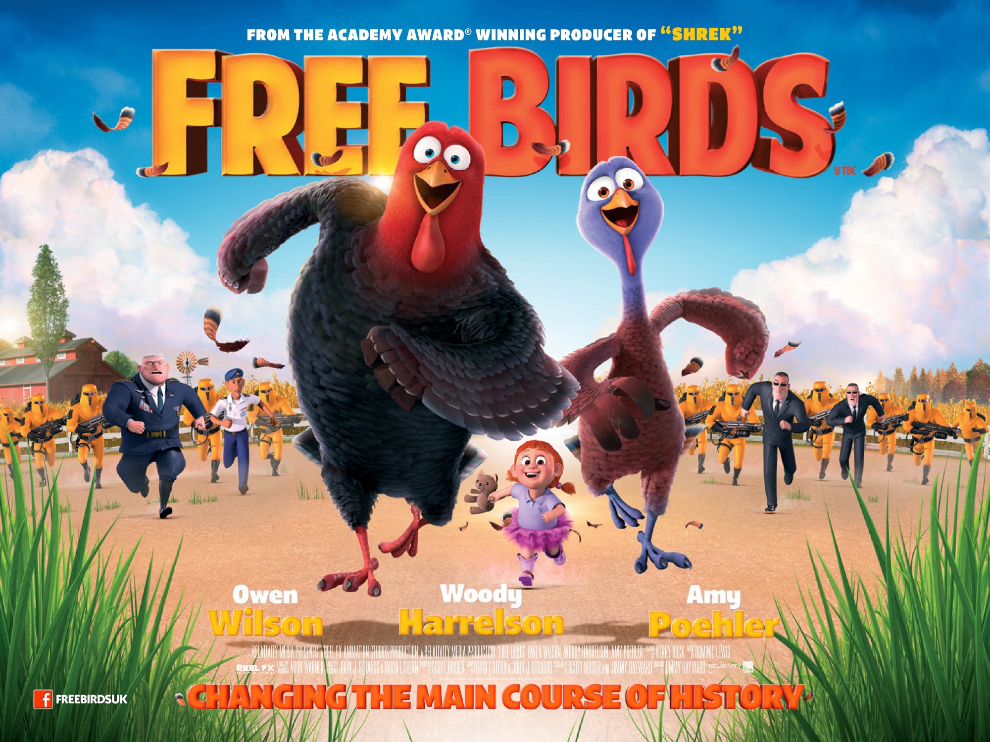 Mega Sized Movie Poster Image for Free Birds (#9 of 11)