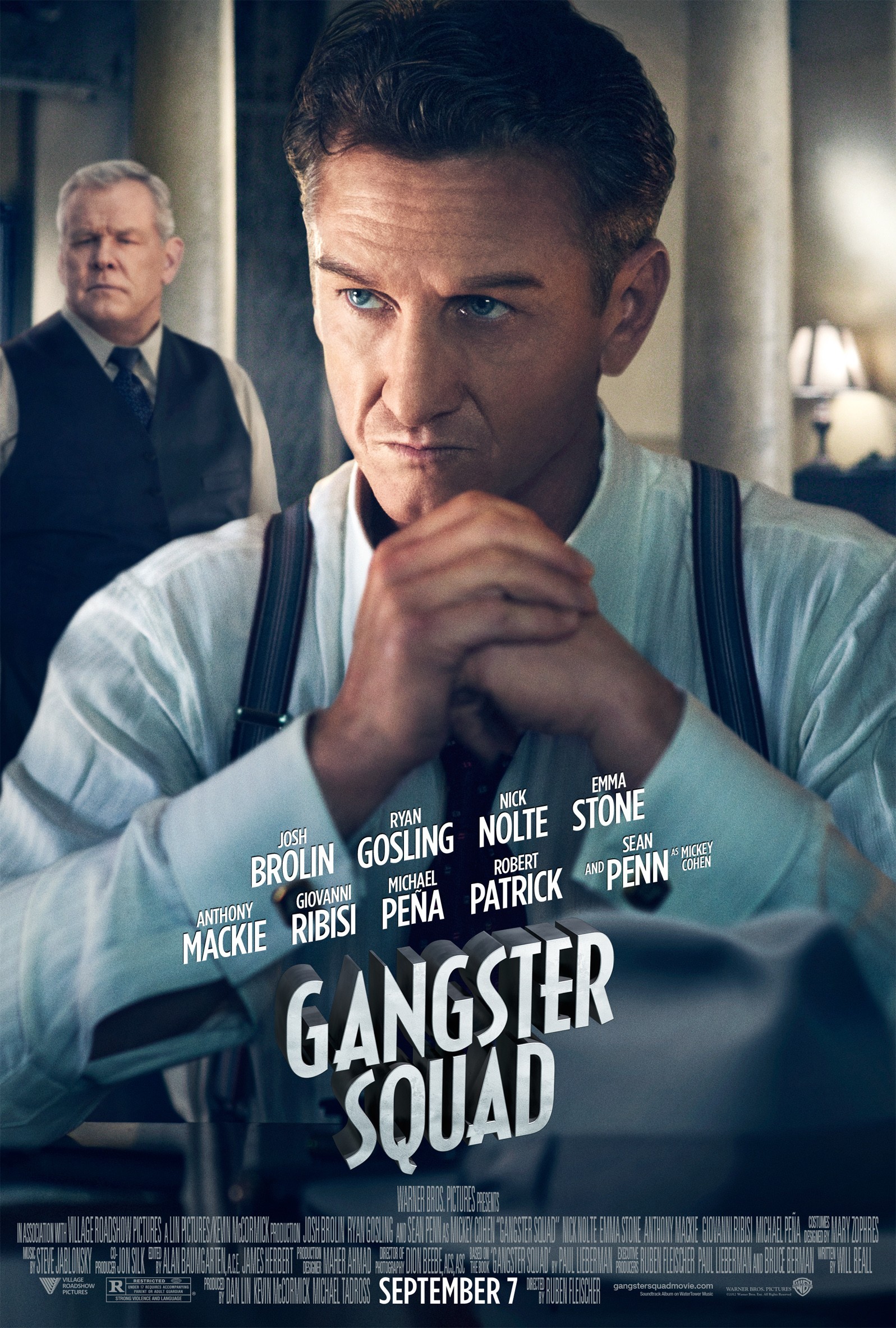 Mega Sized Movie Poster Image for Gangster Squad (#4 of 25)