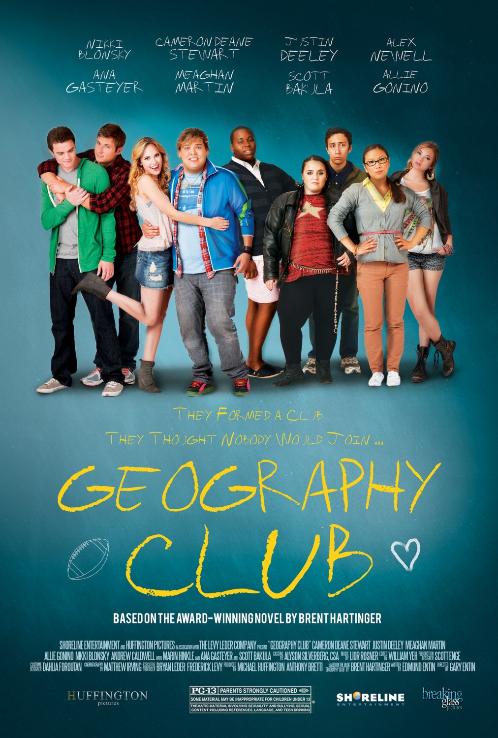 Extra Large Movie Poster Image for Geography Club (#2 of 2)