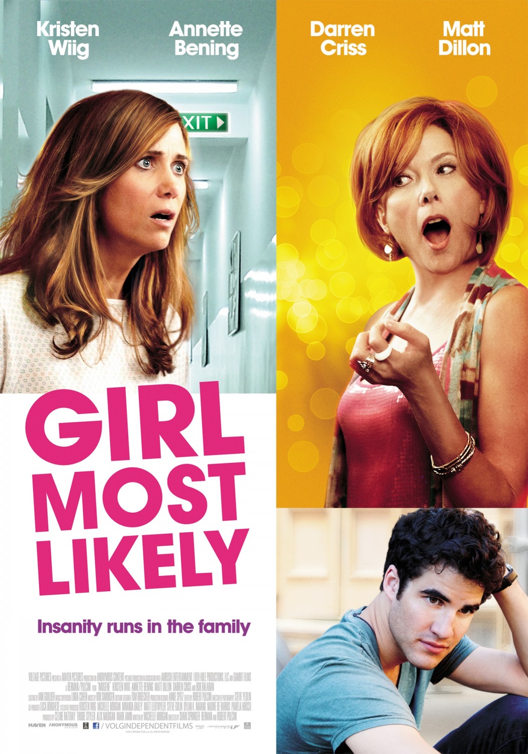 Extra Large Movie Poster Image for Girl Most Likely (#1 of 4)
