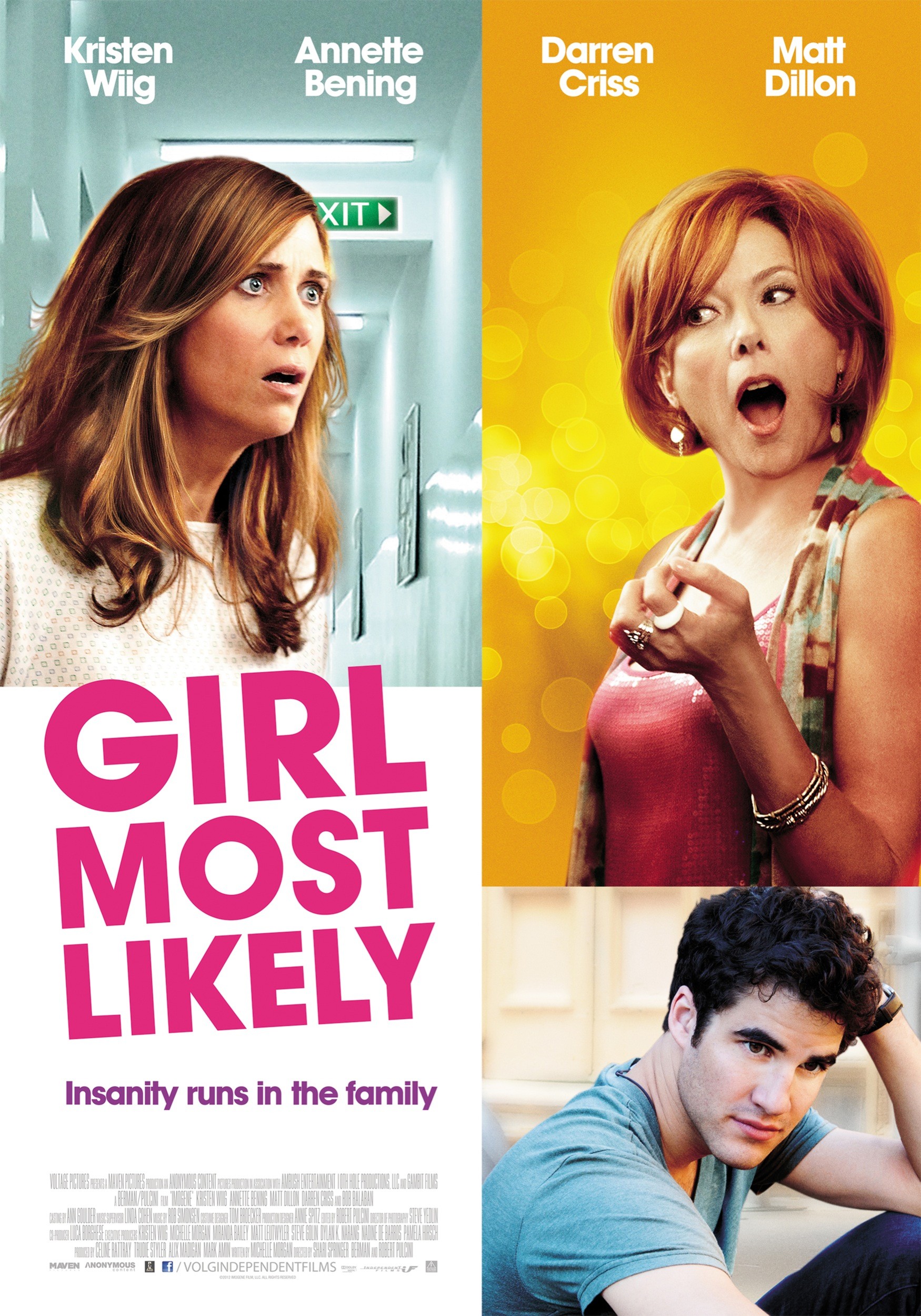 Mega Sized Movie Poster Image for Girl Most Likely (#1 of 4)
