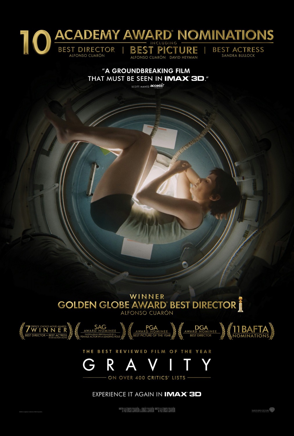 Extra Large Movie Poster Image for Gravity (#7 of 8)