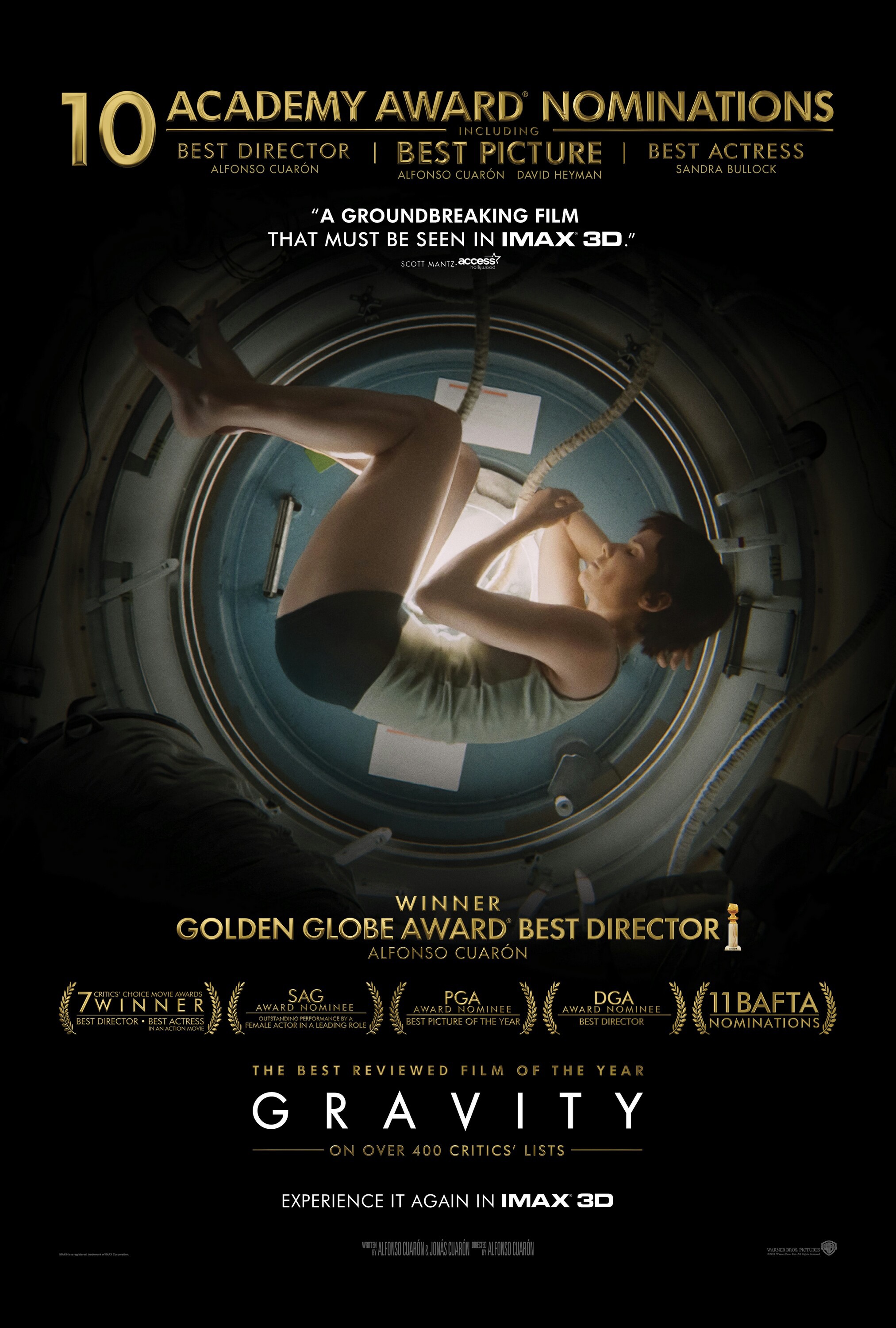 Mega Sized Movie Poster Image for Gravity (#7 of 8)