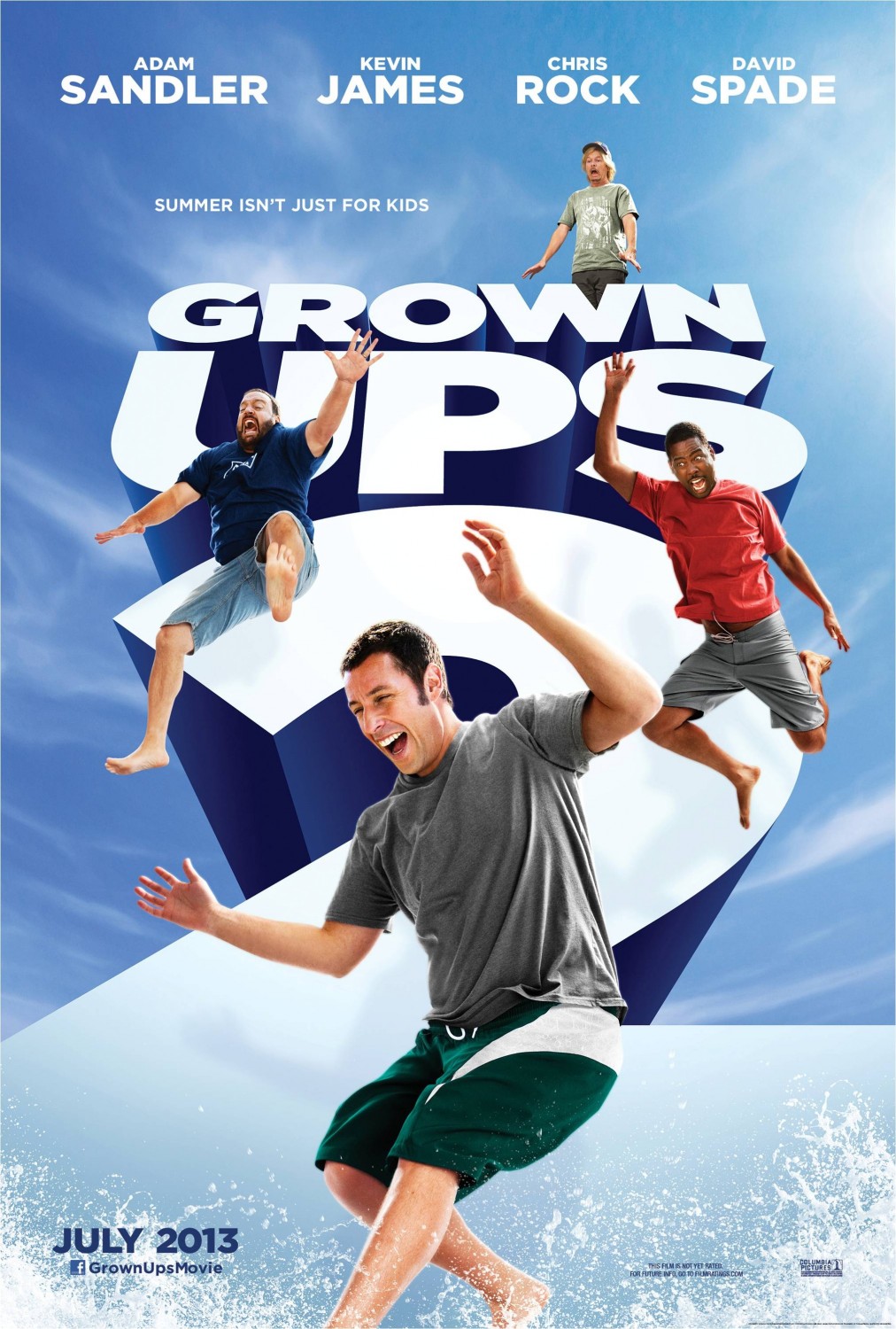 Extra Large Movie Poster Image for Grown Ups 2 (#2 of 4)