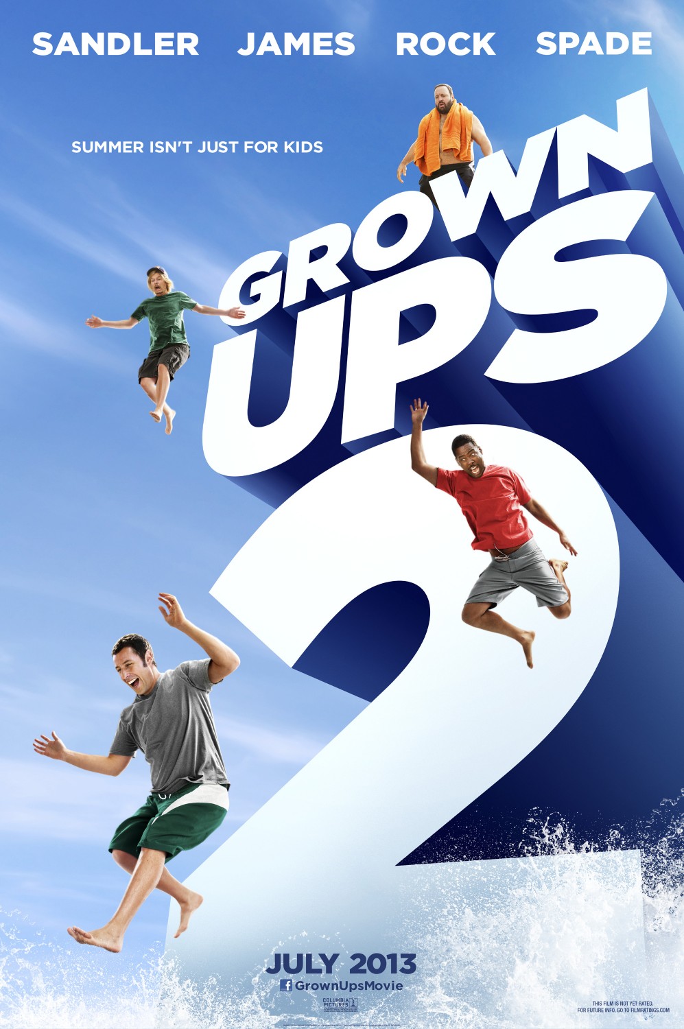 Extra Large Movie Poster Image for Grown Ups 2 (#1 of 4)
