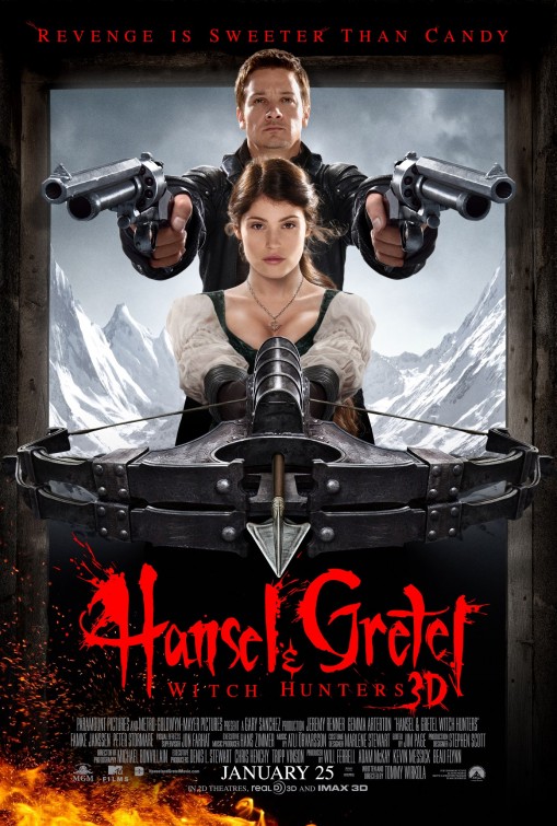 Hansel and Gretel: Witch Hunters Movie Poster
