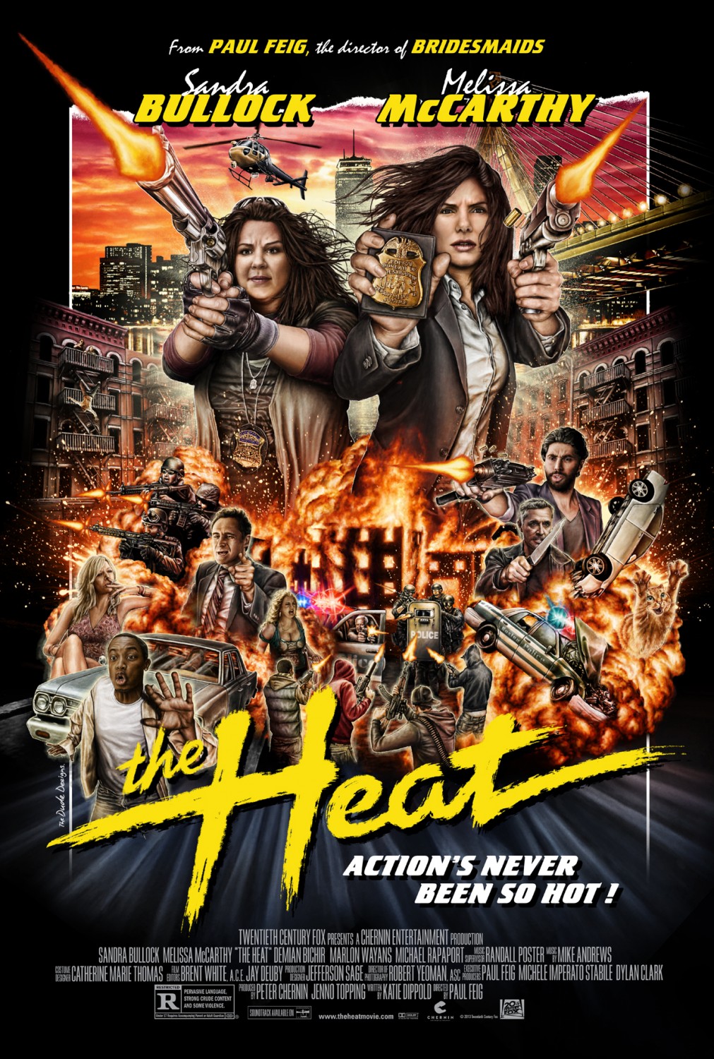 Extra Large Movie Poster Image for The Heat (#4 of 5)