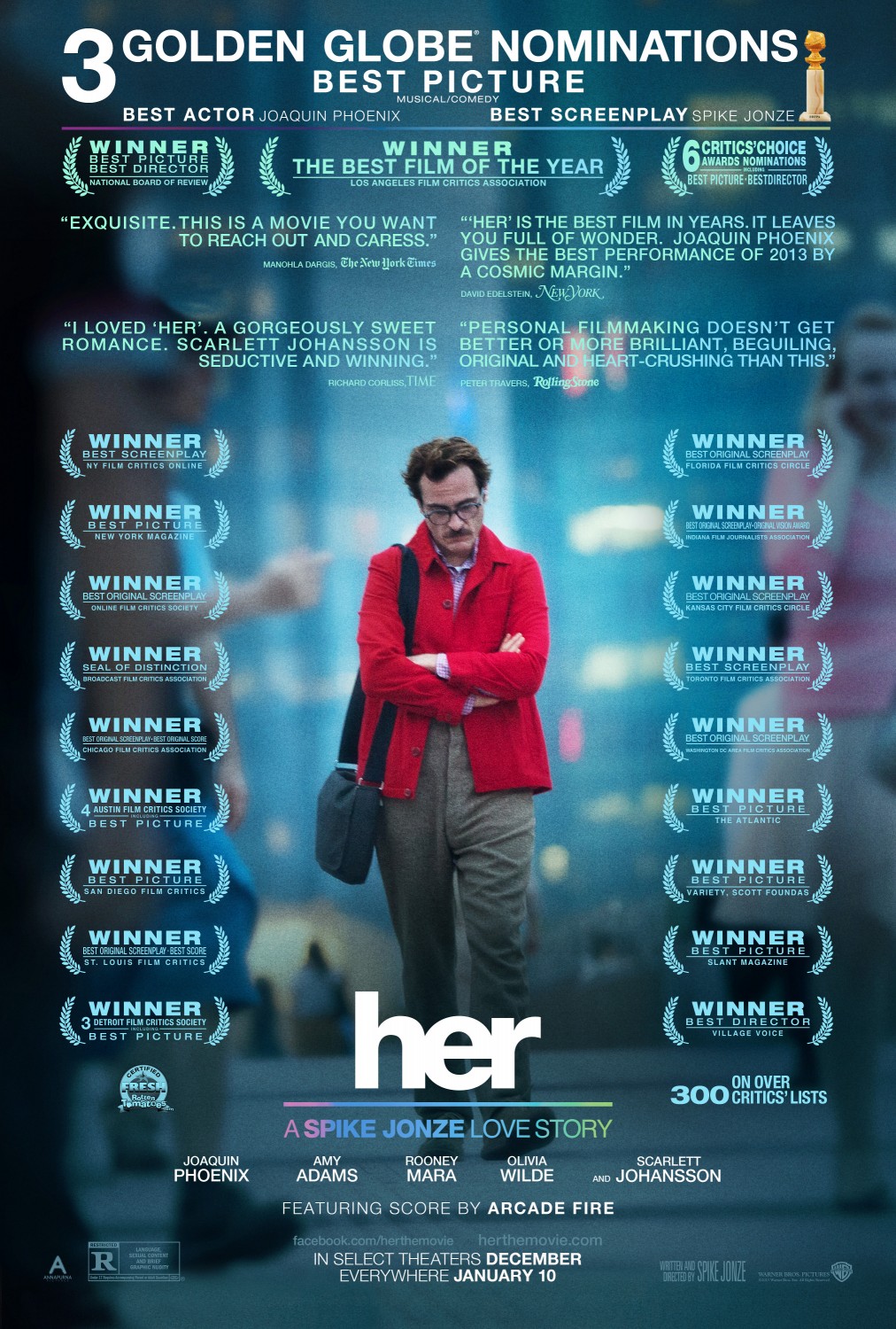 Extra Large Movie Poster Image for Her (#2 of 6)